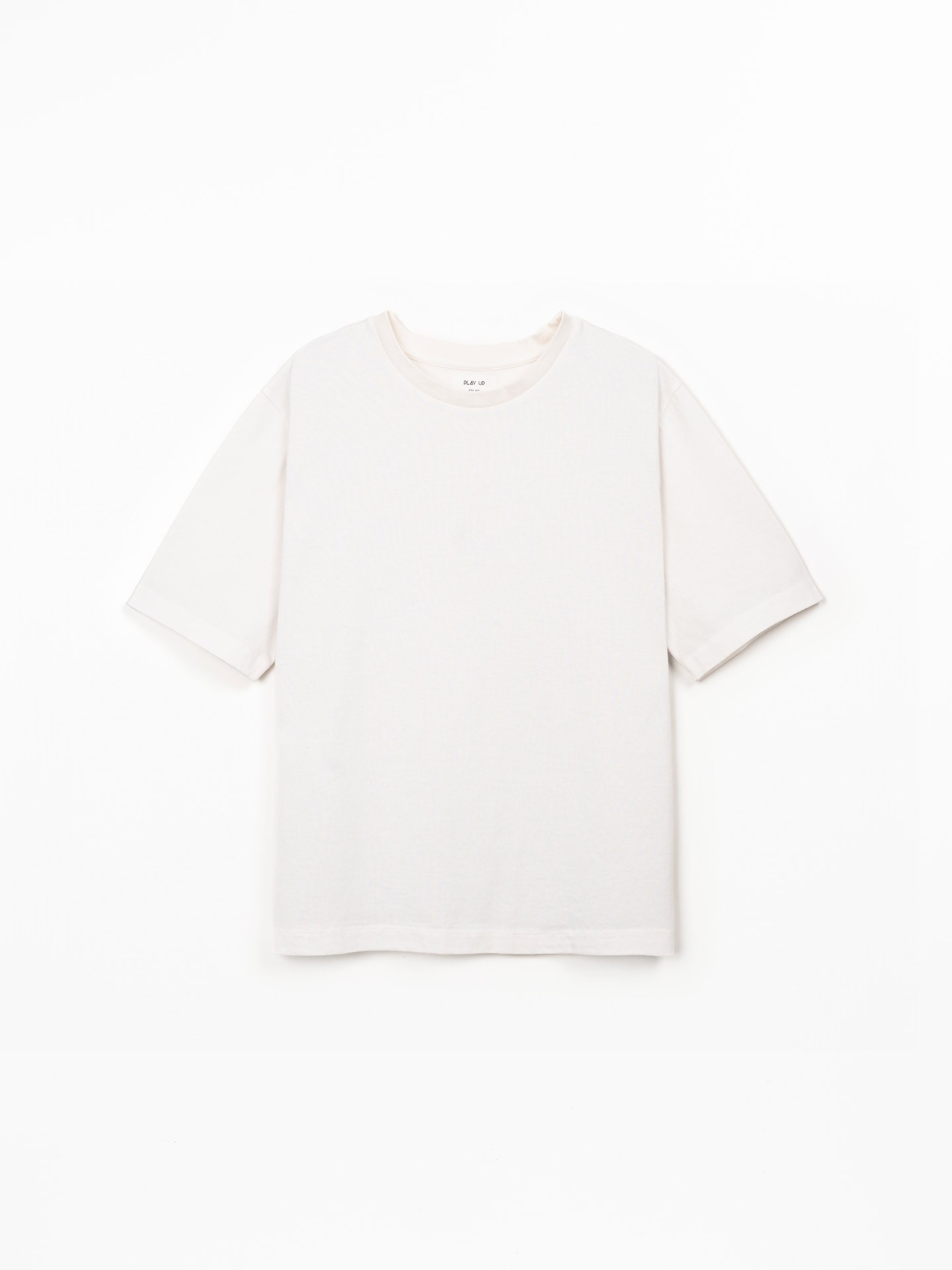 T-shirt en mélange de coton biologique et recyclé