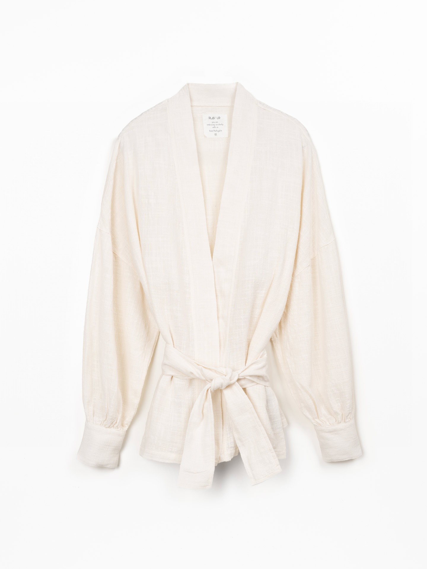 Camicia in tessuto di cotone biologico