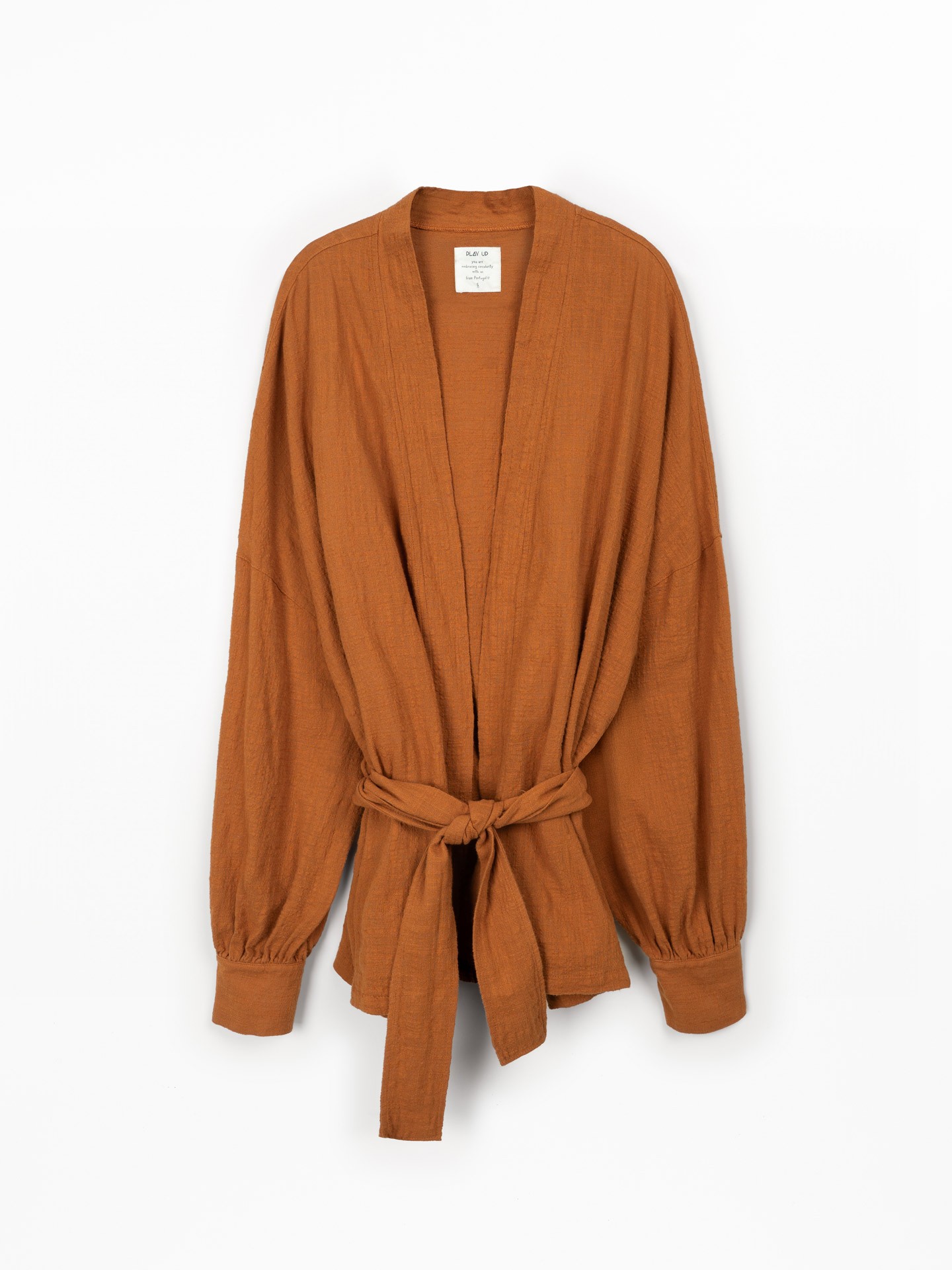 Camicia in tessuto di cotone biologico