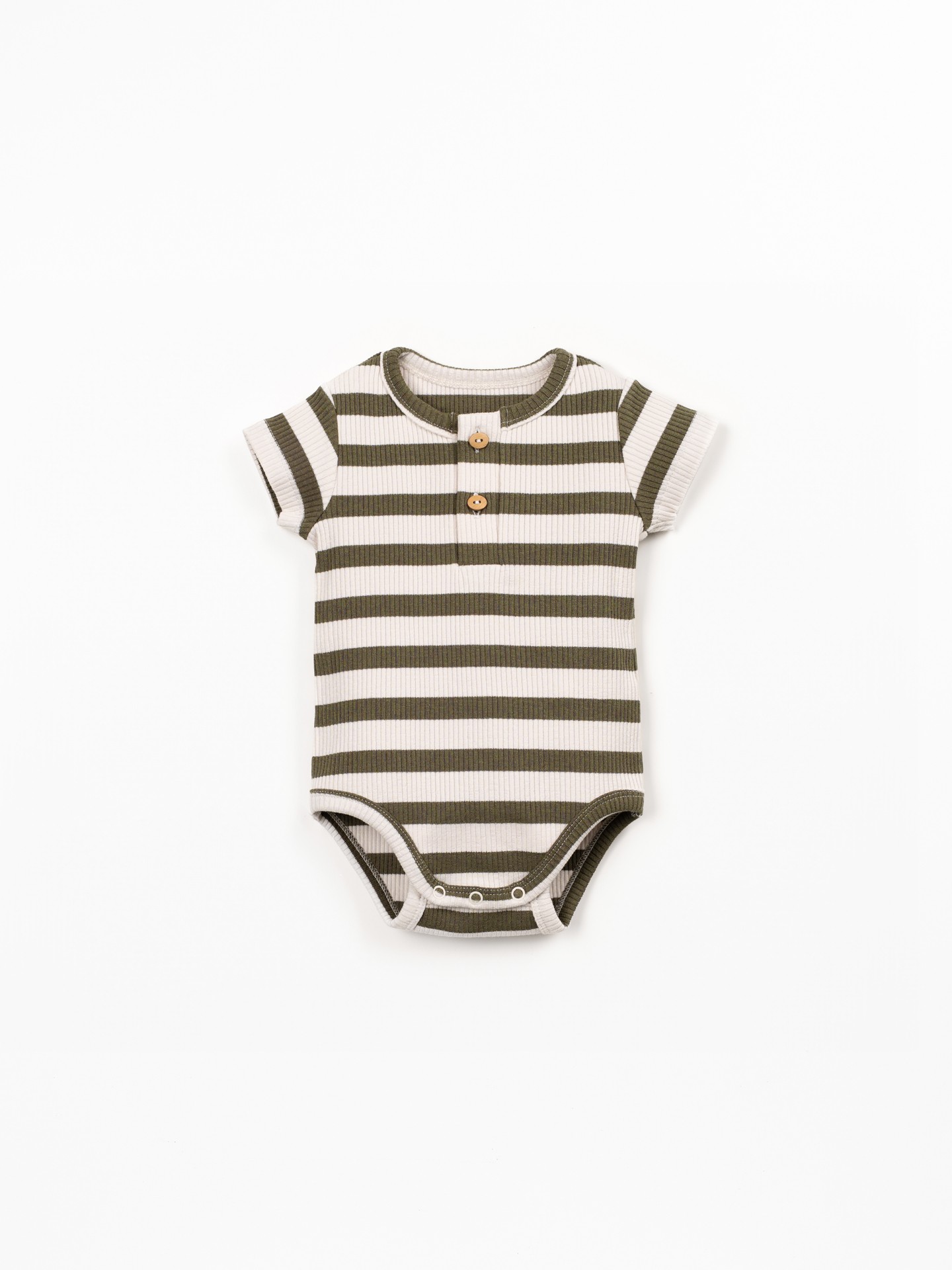 Striped pattern bodysuit