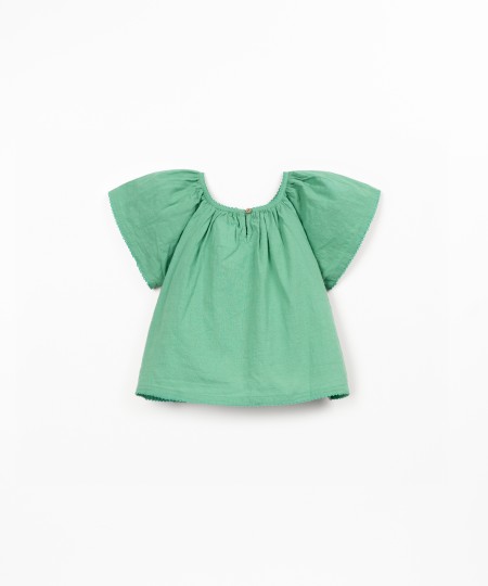 Tunica in tessuto di cotone biologico