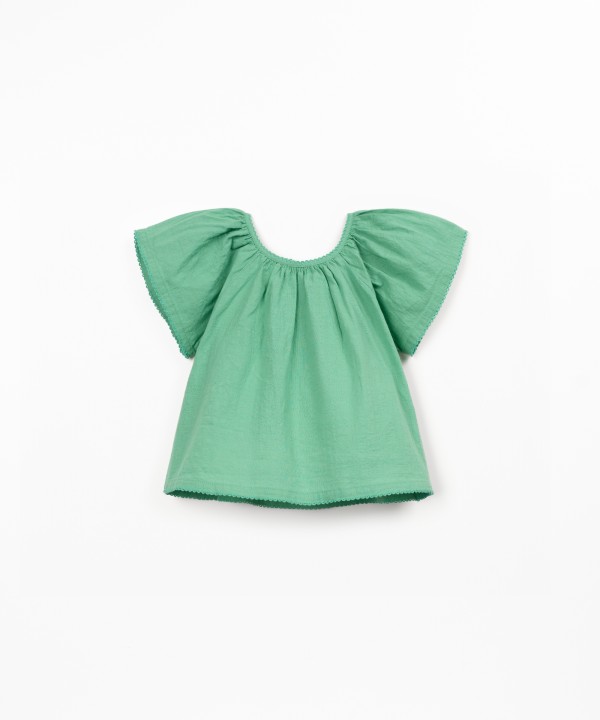 Tunique en tissu de coton biologique