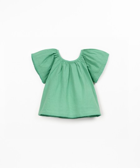 Tunica in tessuto di cotone biologico