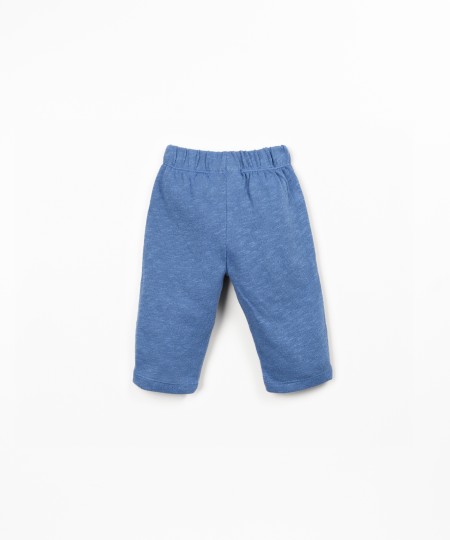 Pantalón de punto de algodón orgánico