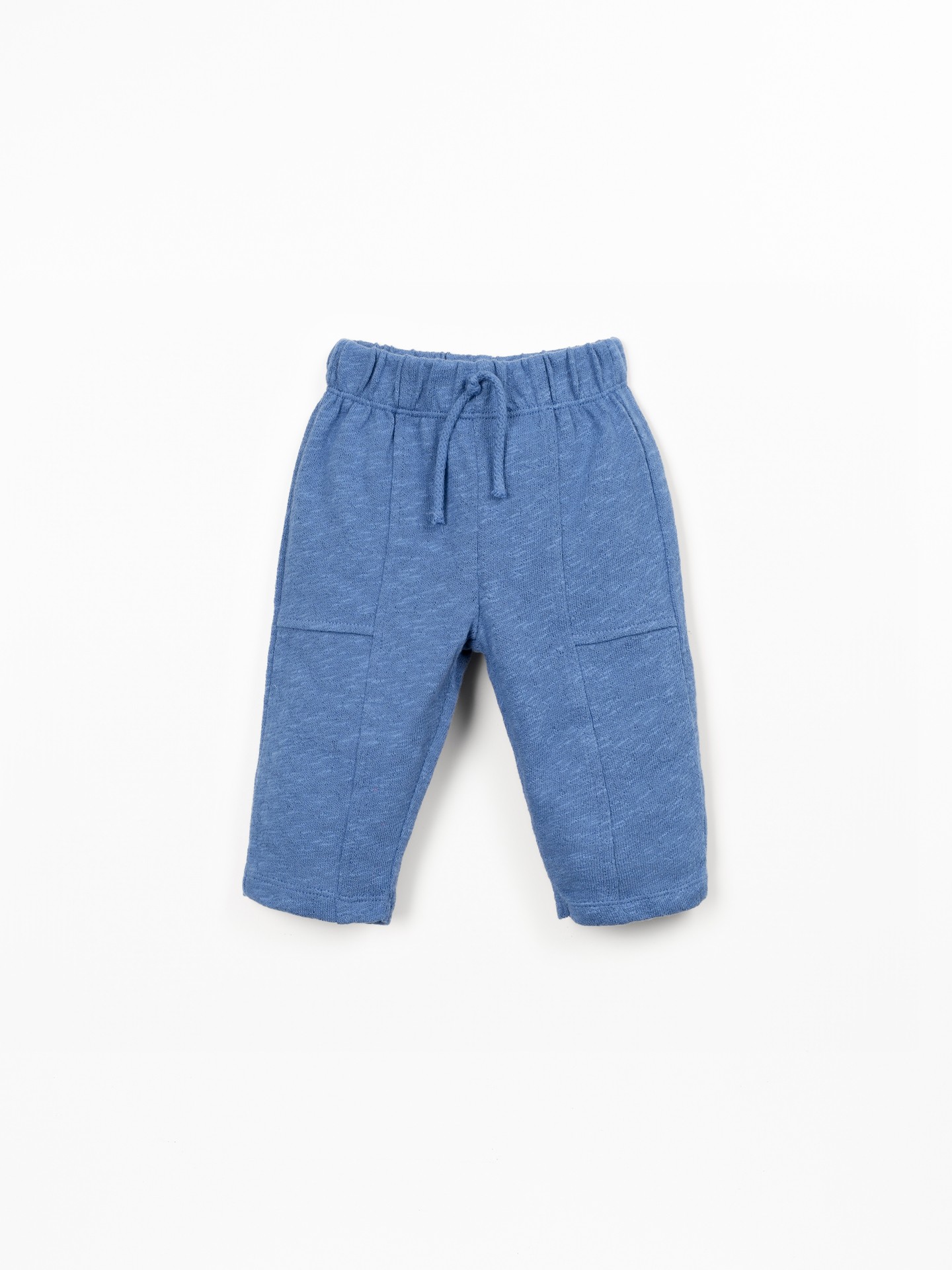 Pantaloni in maglina di cotone biologico