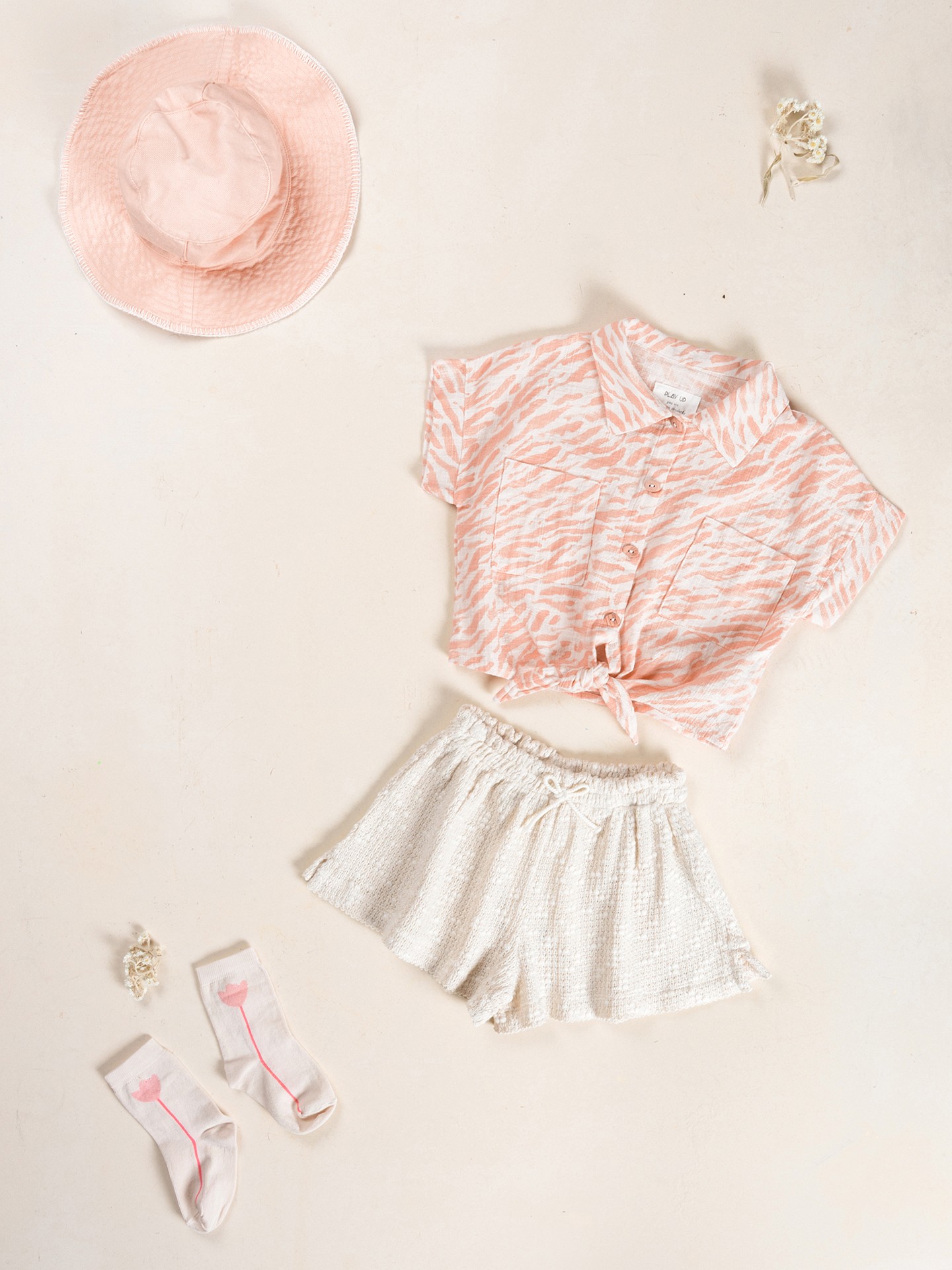 Chemise en coton biologique avec imprim?