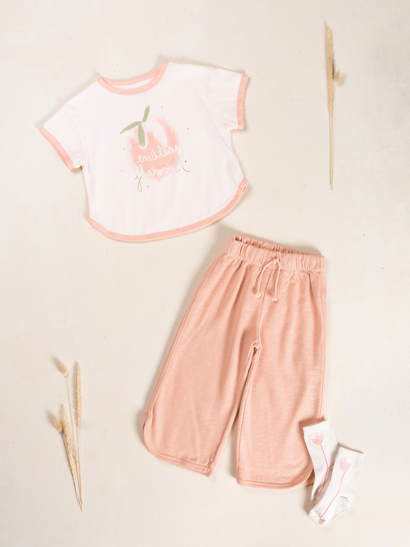 T-shirt en fibres naturelles