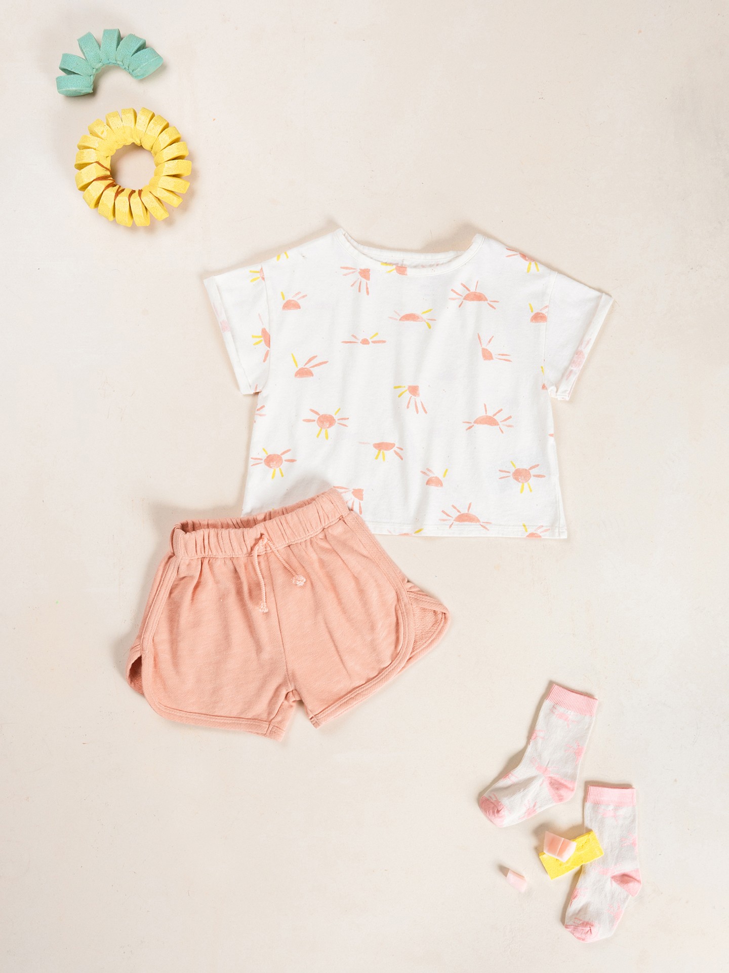 Calzini jacquard con motivo di piccole forme