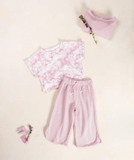 T-shirt en coton biologique avec imprim?