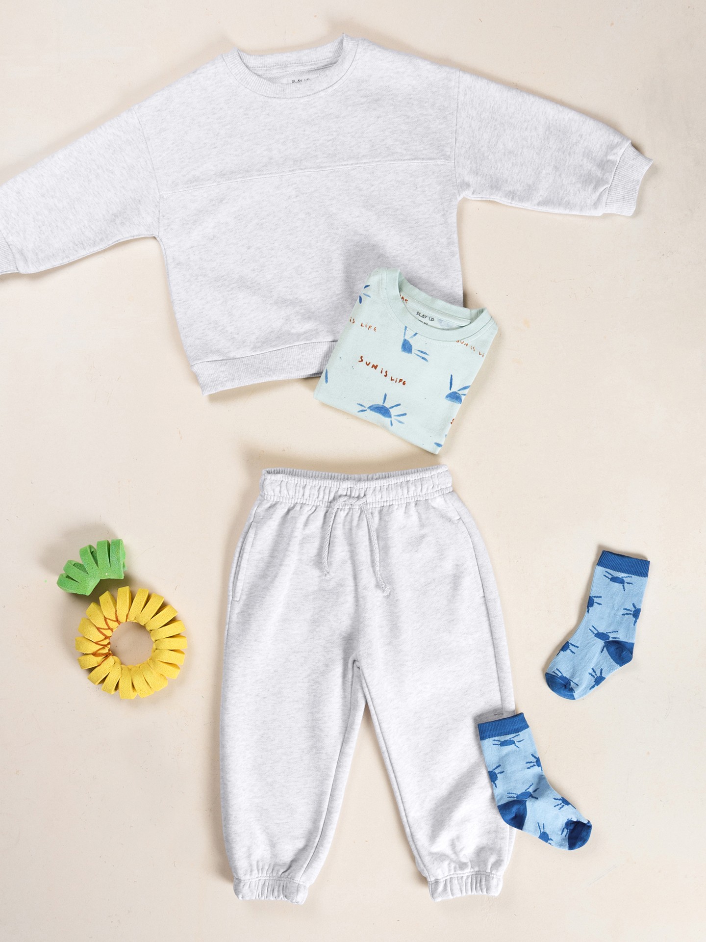 Sweat en maille avec coton recycl?