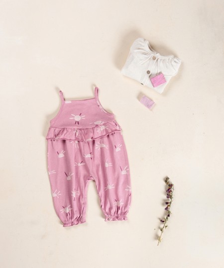 Pelele de punto con estampado