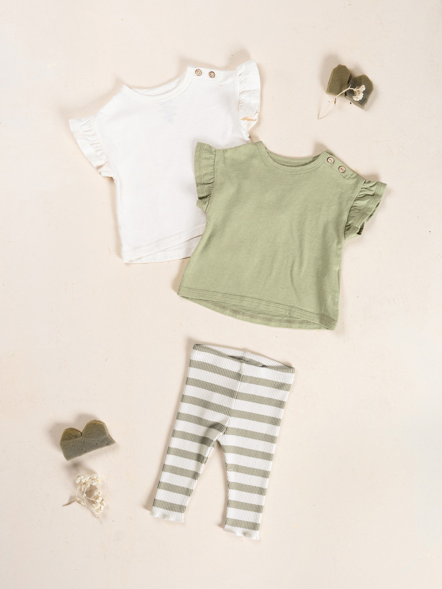 Organic and recycled cotton jersey T-shirt