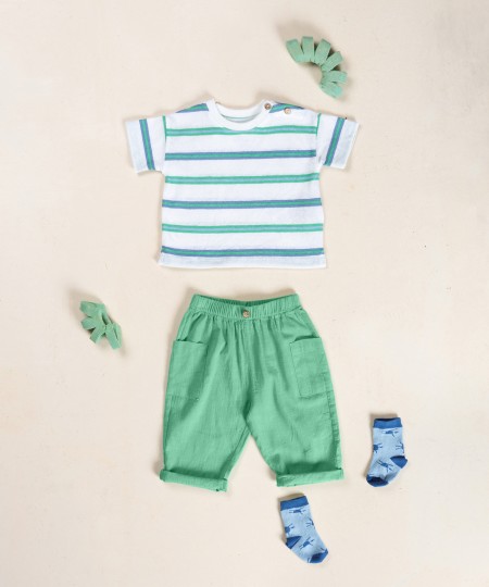 Pantalón de algodón orgánico