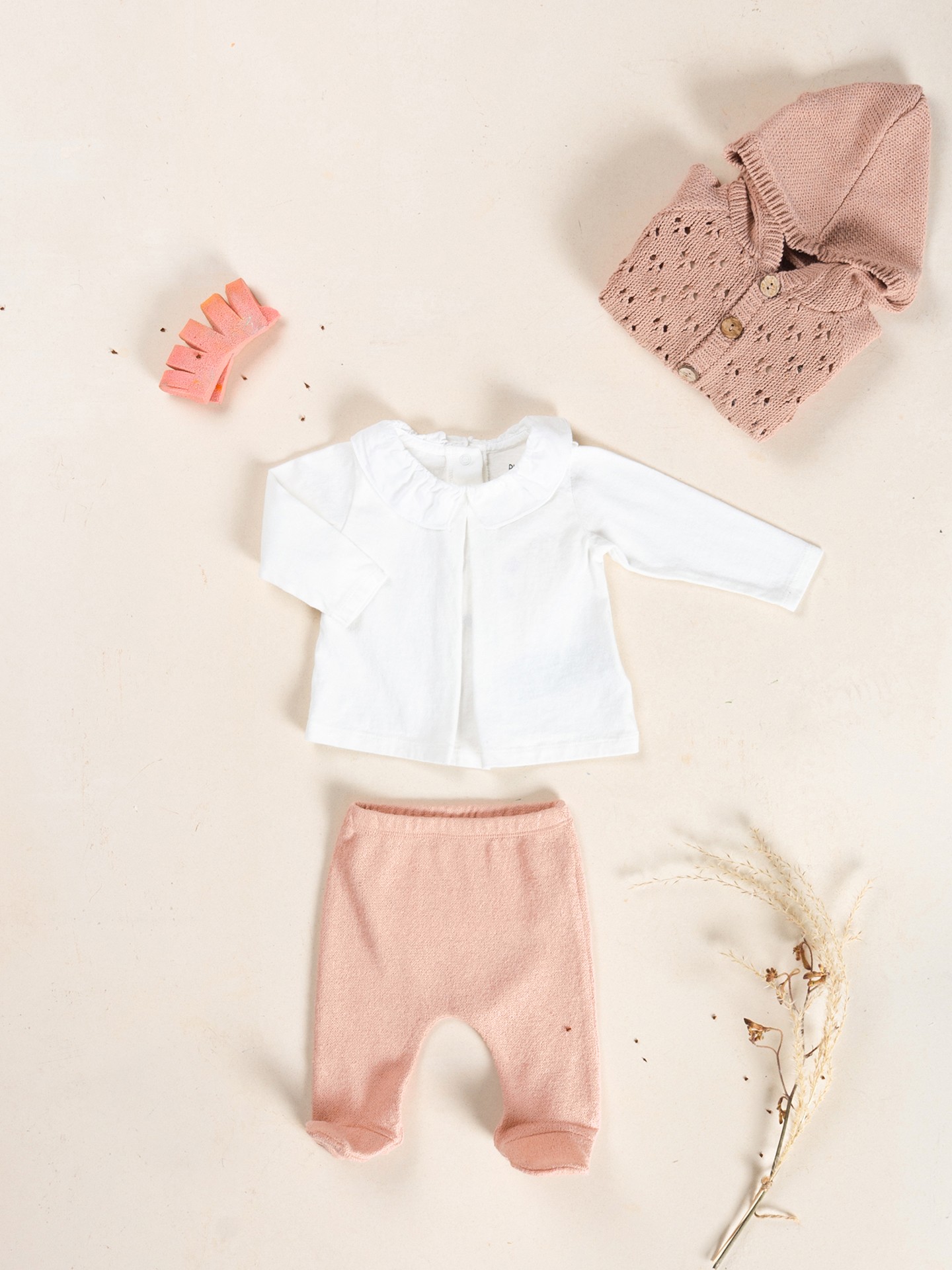 Camisola de malha com mistura de de algodão orgânico e reciclado