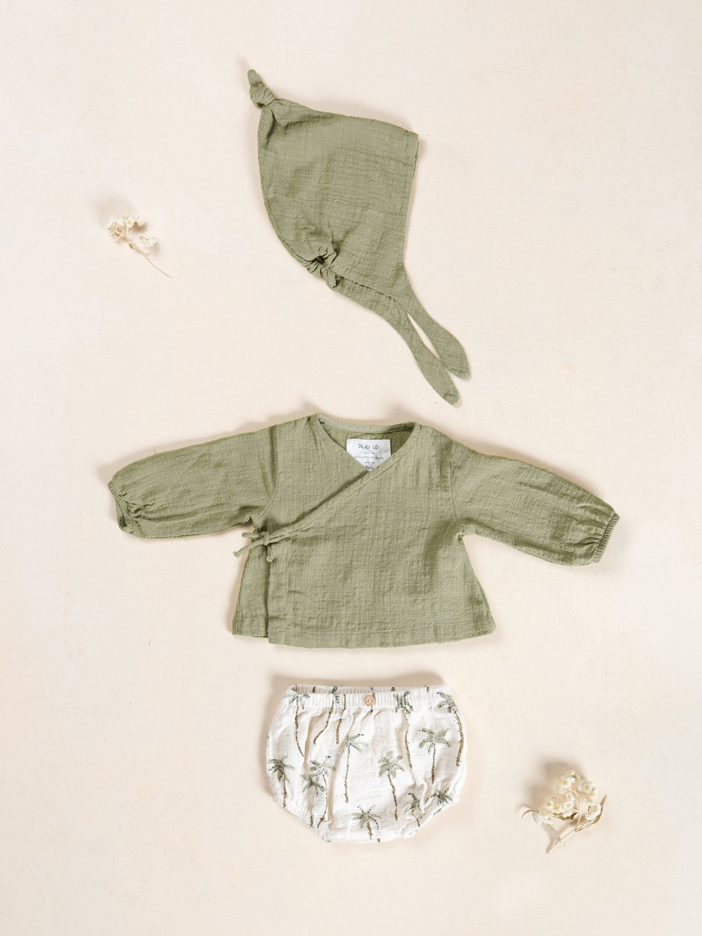 Blouse en tissu de coton biologique