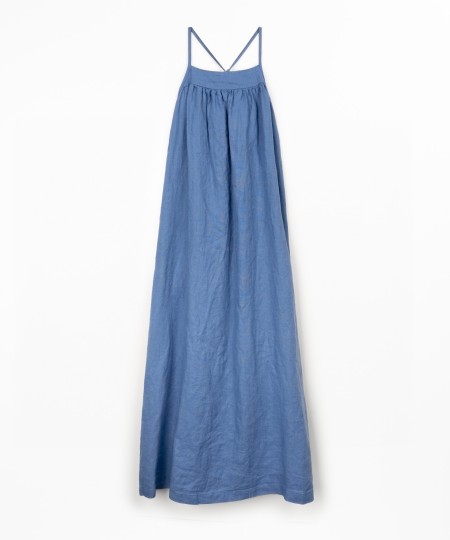 Long linen dress