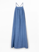 Vestito lungo in lino