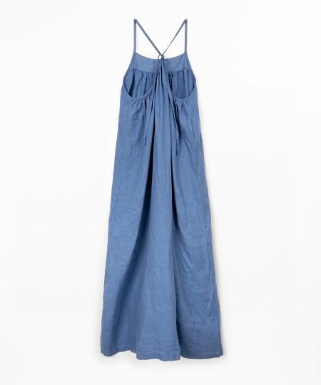 Long linen dress