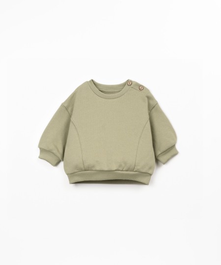 Maglia in maglia con fibre naturali