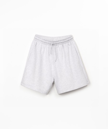 Shorts en maille avec cordon