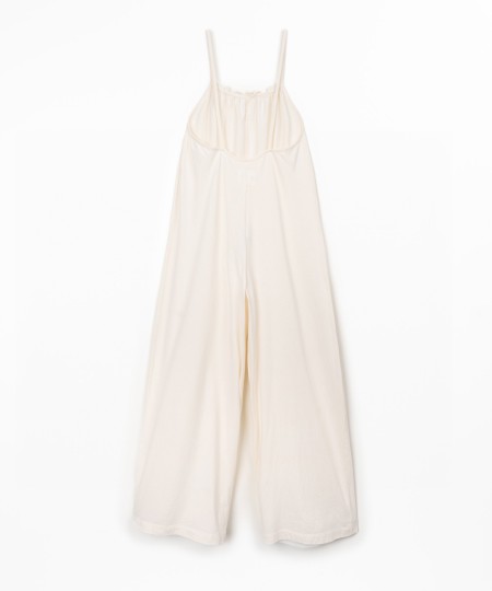 Combinaison en maille en coton biologique et recycl?