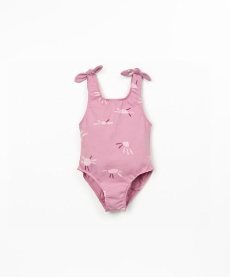 Maillot de bain imprimé en coton biologique