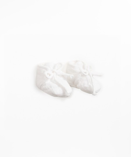 Chaussures en tissu de coton biologique