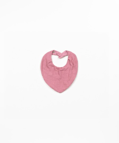 Bavoir en tissu de coton biologique et coton recycl?