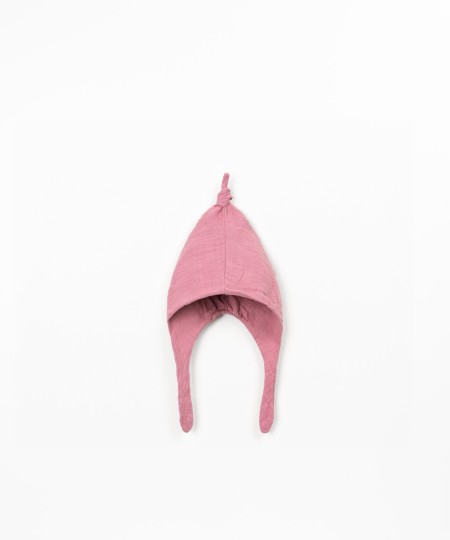 Bonnet en tissu en coton biologique