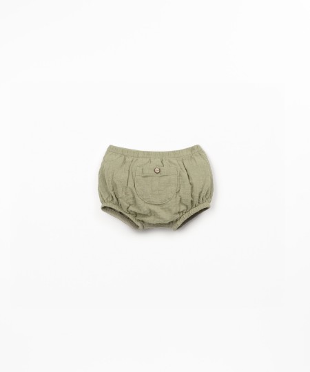 Short en tissu avec poche