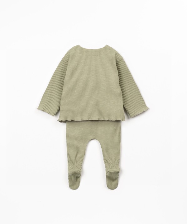 Ensemble en jersey de coton biologique