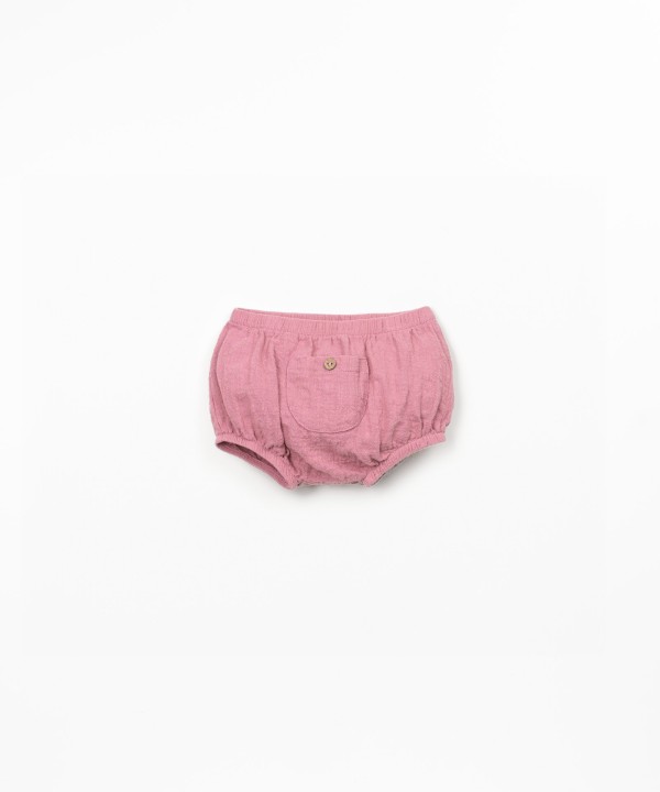 Short en tissu avec poche