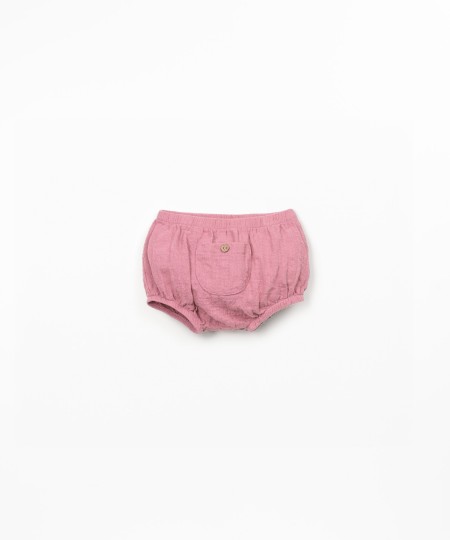 Short en tissu avec poche