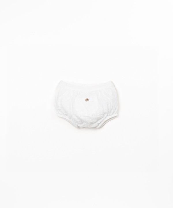 Short en tissu avec poche