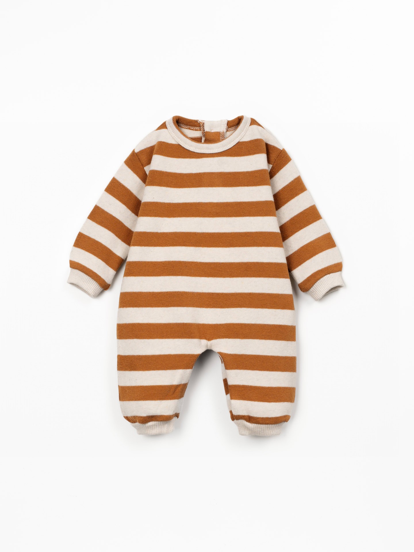 Jumpsuit in regenerative and recycled cotton blend