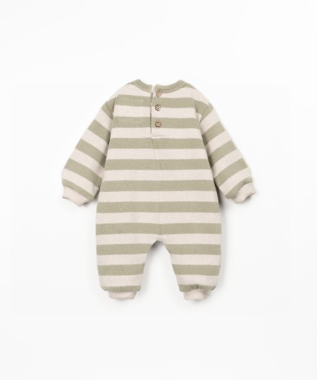 Overalls in mixture of regenerative cotton and recycled cotton