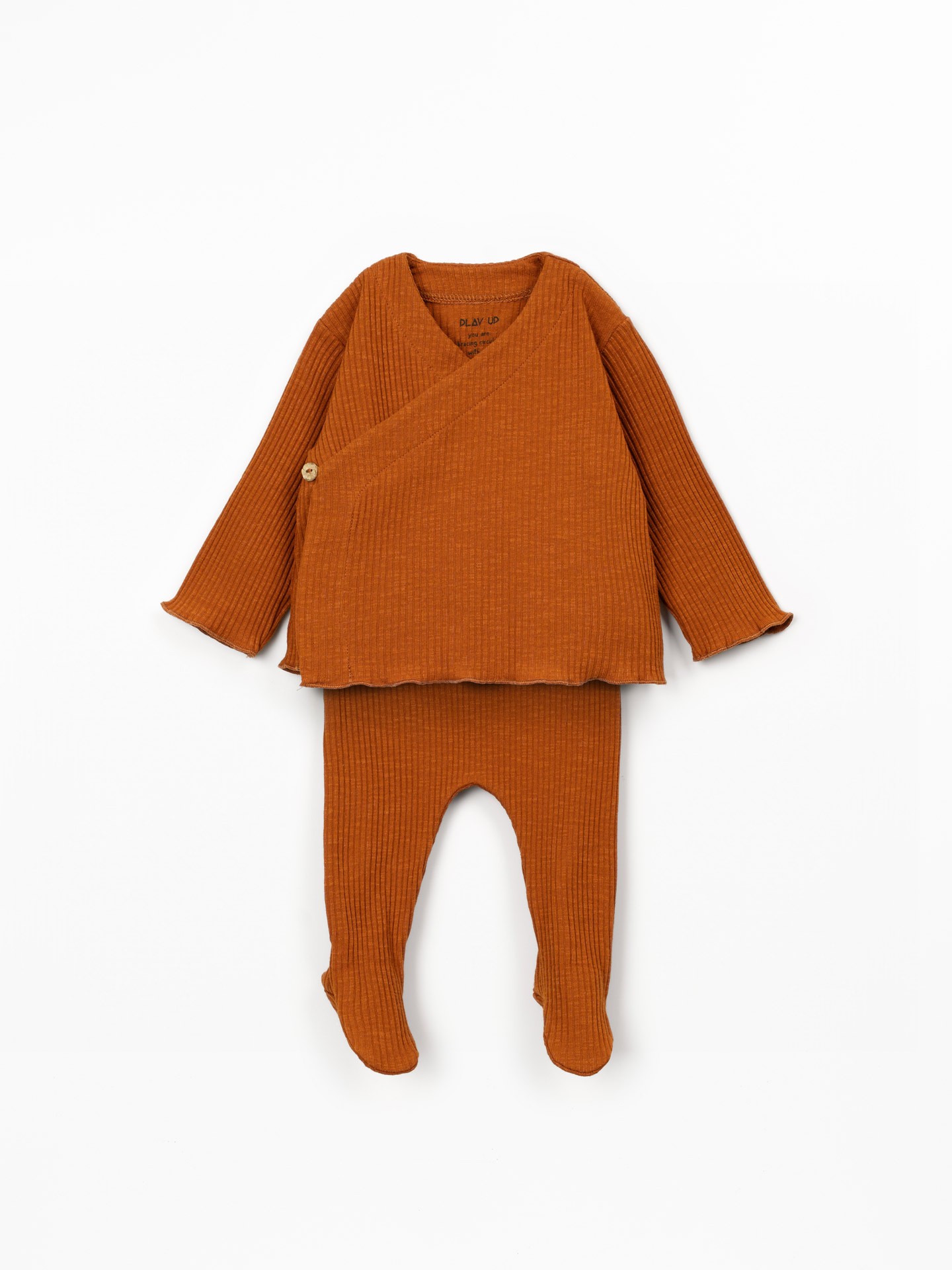 Ensemble en maille de coton biologique