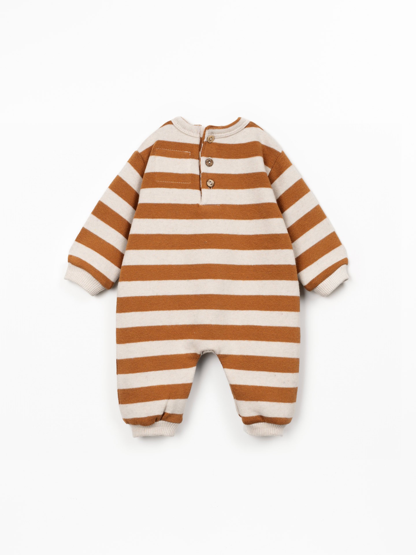 Jumpsuit in regenerative and recycled cotton blend