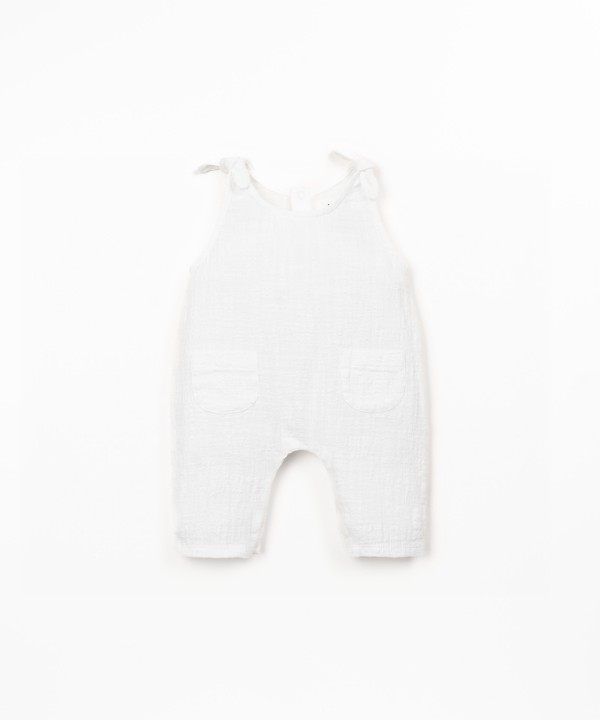 Macac�o de tecido em algod�o org�nico