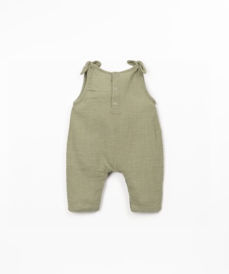 Combinaison en tissu de coton biologique