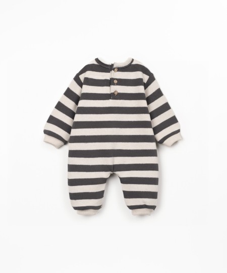 Jumpsuit in blend of regenerative cotton and recycled cotton