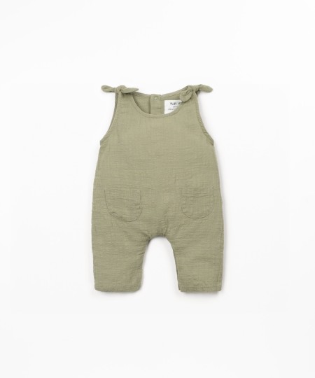 Combinaison en tissu de coton biologique