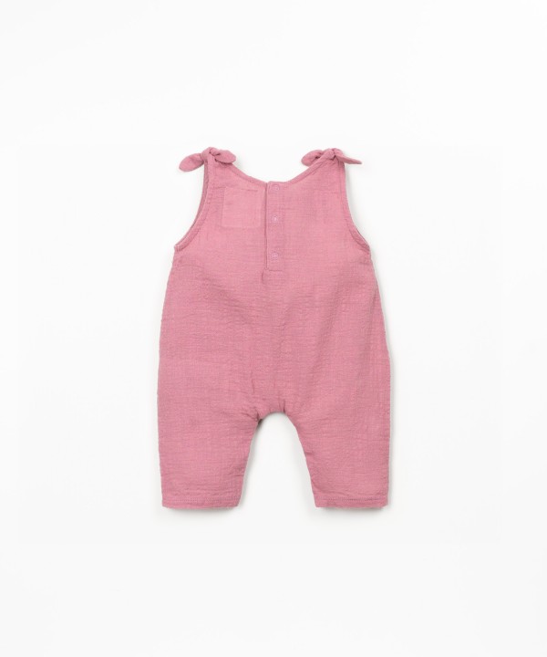 Macac�o de tecido em algod�o org�nico