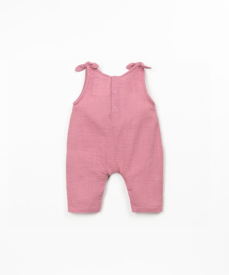 Combinaison en tissu de coton biologique