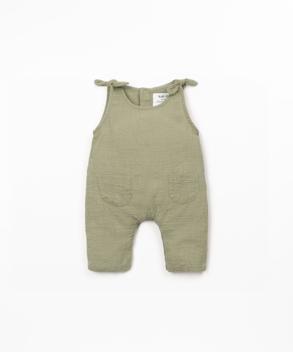 Combinaison en tissu de coton biologique