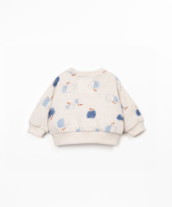 Pull avec imprim� pommes