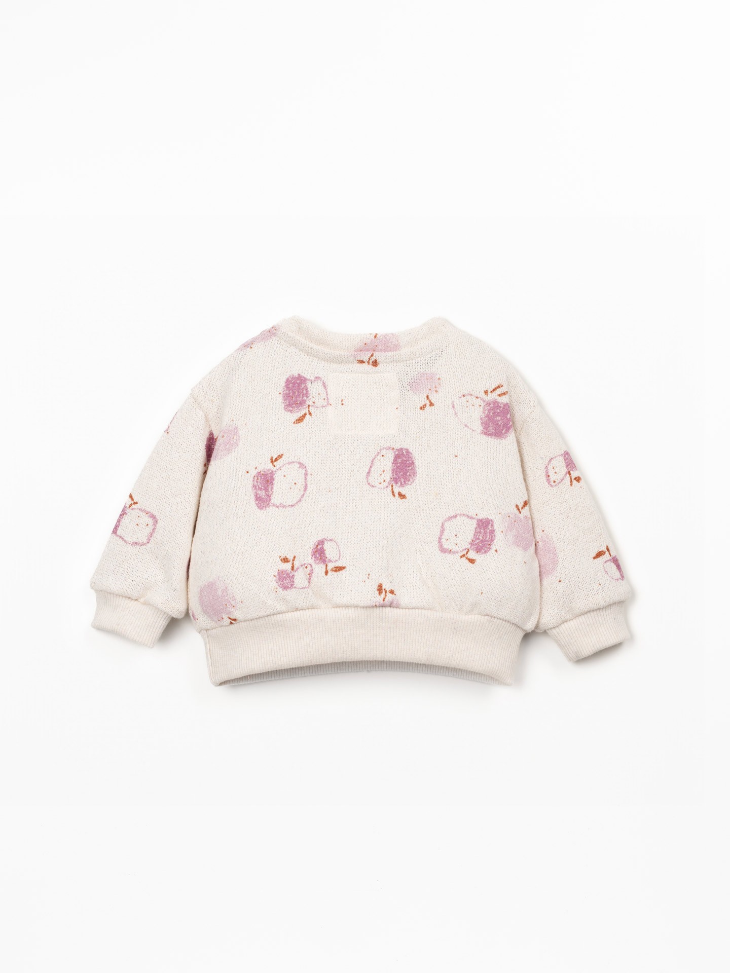 Pull avec imprimé de pommes