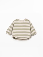 Camisola de malha �s riscas 