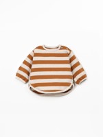 Camisola de malha �s riscas 