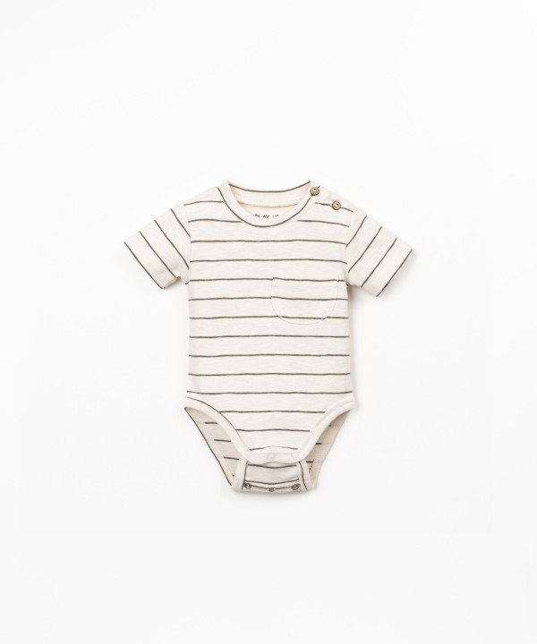 Striped organic cotton body